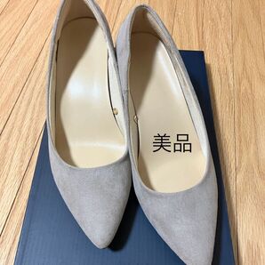 ジーユー マシュマロパンプス ベージュ 24センチ