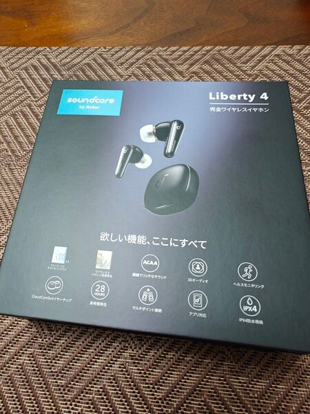 【美品】ANKER Soundcore Liberty 4 ワイヤレスイヤホン