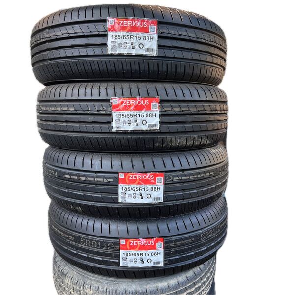 【185/65R15★24日本製★新製品】ヨコハマZERI OUS低燃費低摩耗タイヤ4本