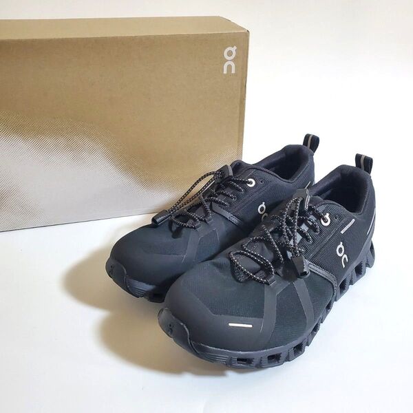 On Cloud 5 Waterproof オン クラウド5 ウォータープルーフ 防水 メンズ スニーカー 26.5cm ブラック