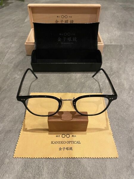 金子眼鏡 KANEKO OPTICAL VINTAGE ヴィンテージ 度なし メガネ 眼鏡 アイウェア KV-45 日本製