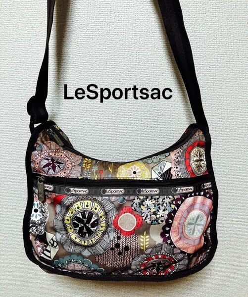 LeSportsac レスポートサック ショルダーバッグ 花柄 ボタニカル柄