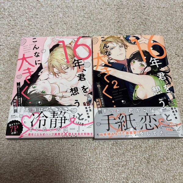 小豆/青井千寿「16年、君を想うとこんなに大きく… 1〜2巻」