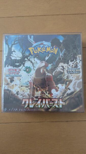 ポケモンカードゲーム クレイバースト シュリンク付 1BOX