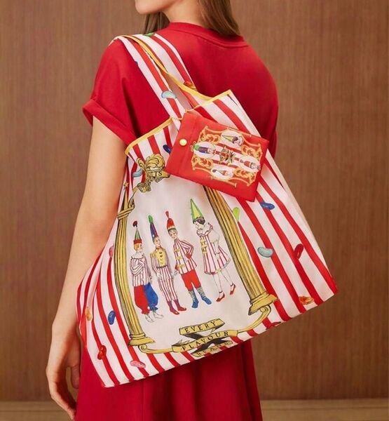 新品★ハリーポッター トートバッグ 百味ビーンズ柄 エコバッグ 買い物バッグ