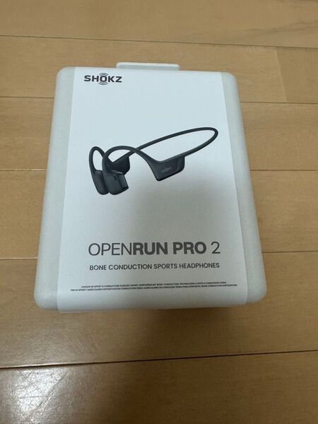 Shokz OpenRun Pro 2 骨伝導イヤホン ブラック 未開封
