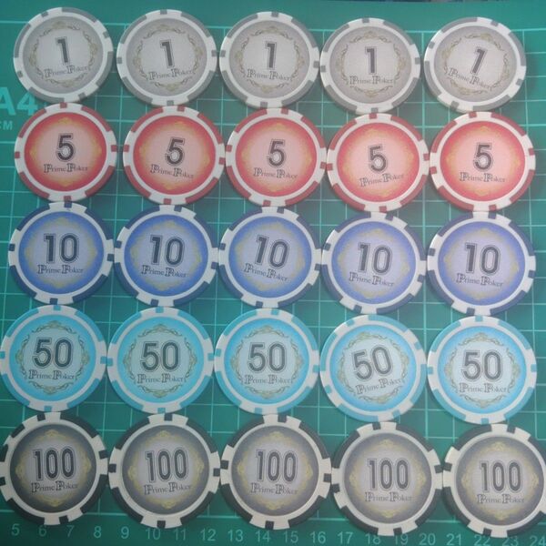 Prime Poker プライムポーカー カジノチップ 25枚