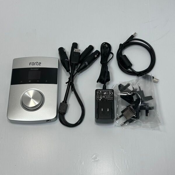 focusrite forte オーディオインターフェース