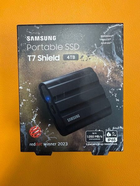 SAMSUNG Portable SSD T7 Shield 4TB 新品未開封