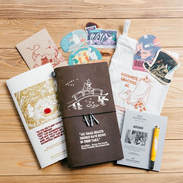 TRAVELER'S COMPANY トラベラーズノートセット ムーミン一家