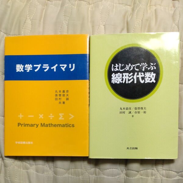 はじめて学ぶ線形代数 共立出版 数学プライマリ 学術図書出版社