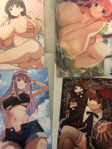 『咲-Saki-』25巻『シノハユ』17 『怜-Toki-』11巻 3誌購入 原村和 とらのあな特典 お風呂ポスター