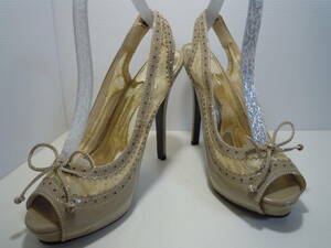 DURAS Duras sling back open tu pumps size M(23.5~24.0cm)