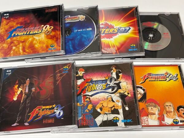 【ディスク、ブックレットのみ】THE KING OF FIGHTERS 94〜98 オリジナルサウンドトラック 新世界楽曲雑技団