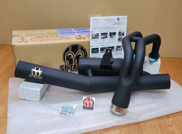 SP忠男│ パワーボックス 2in1 ブラック│Z650RS│フルエキ マフラー│8BL-ER650M|Z6R-PB-01