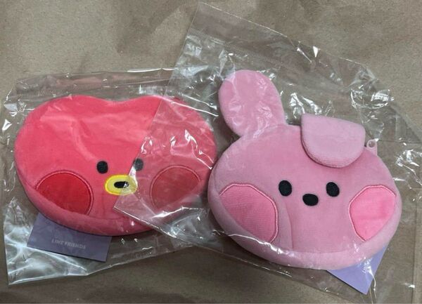 新品未開封 匿名配送 BT21 minini ティッシュマルチポーチ TATA