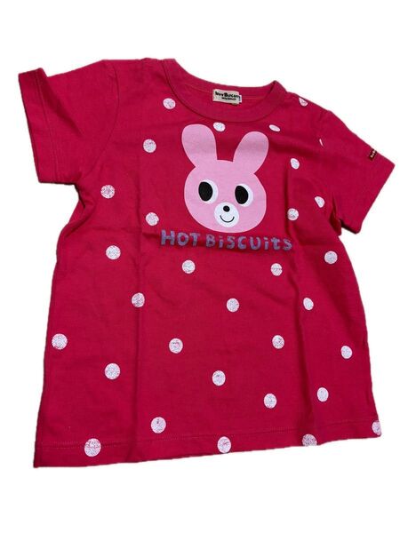 ホットビスケッツ 110 うさこちゃん Tシャツ 半袖Tシャツ
