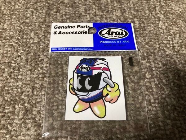 非売品!Araiアライ ケビンシュワンツのステッカー