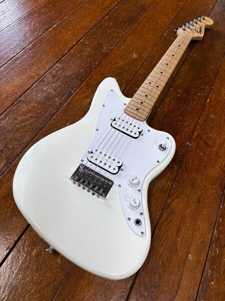 Squier by Fender Mini Jazzmaster white スクワイヤー バイ フェンダー