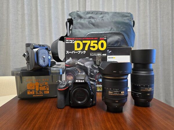 Nikon D750 24-120 VR レンズキット 付属品多数