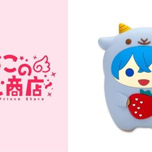 いちごのおうじ商店 すとぷり ころんくんシリコンポーチとシュシュ