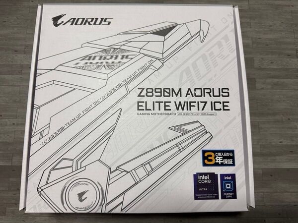 GIGABYTE Z890M AORUS ELITE WIFI7 ICE マザーボード 新品未使用品