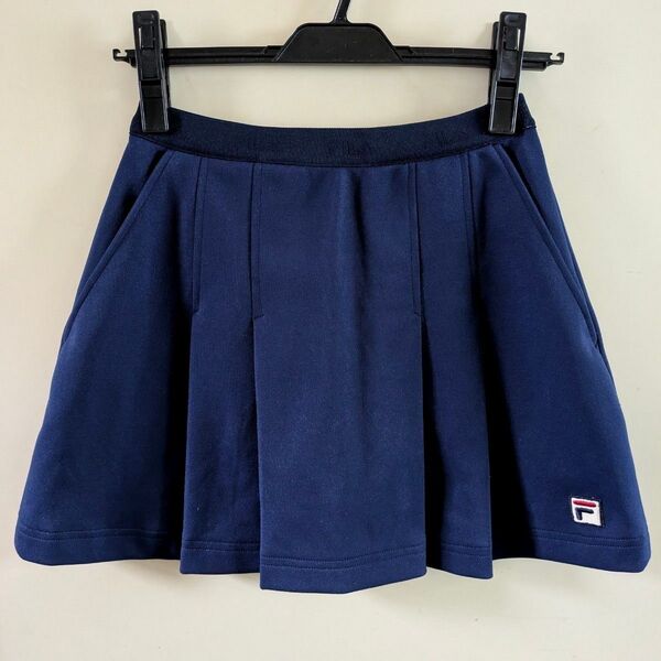 FILA フィラ テニス スポーツ ウェア スコート Мサイズ 中古美品 紺