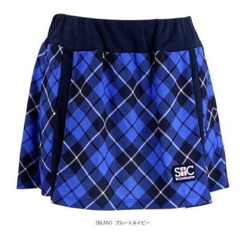 セントクリストファー STC テニス ウェア スコート Мサイズ 中古美品 青紺