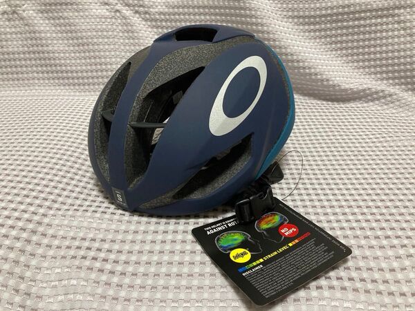 新品 Oakley ARO5 オークリー ヘルメット Sサイズ ネイビー ロードバイク トライアスロン