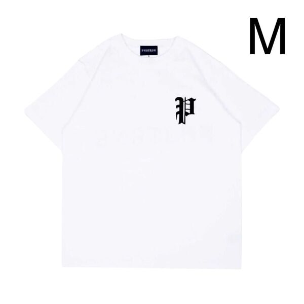 PHATRNK ファットランク OLD "P" LOGO L/S TEE 半袖 Tシャツ 春服 夏服 ユニセックス ホワイト 白