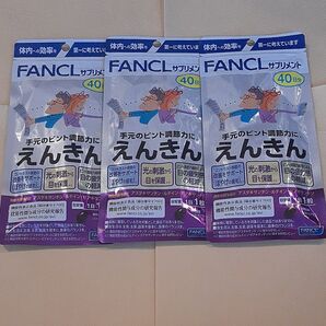 ファンケル えんきん 40日分×3袋