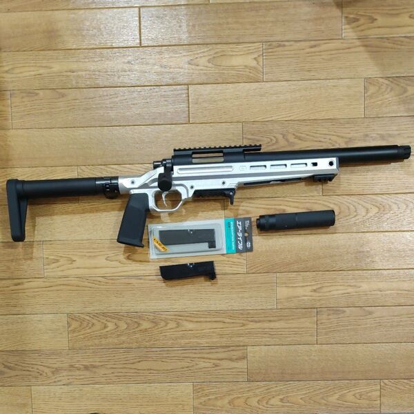 ほぼフルカスタム流速 東京マルイ No.15 VSR-ONE 18歳以上 ボルトアクションエアーライフル