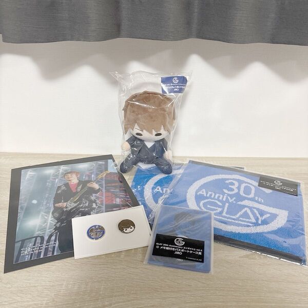GLAY 30th Anniversaryエンタメくじ vol.2 すわりんこぬいぐるみ賞 JIRO