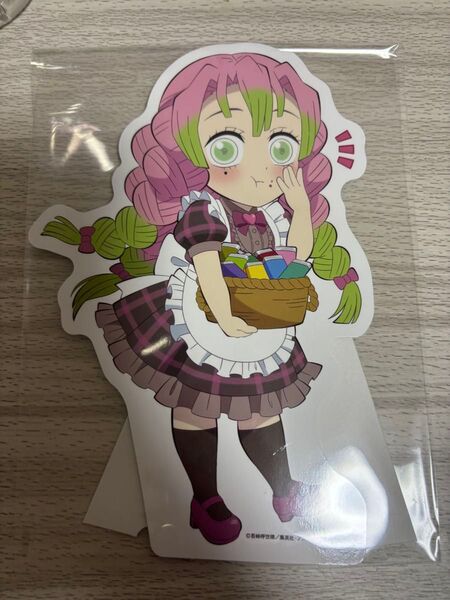 鬼滅の刃 みにきゃら5周年記念大集合くじ ミニスタンディ POP ポップ 甘露寺蜜璃 バレンタイン