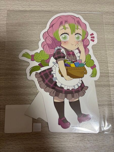 鬼滅の刃 みにきゃら5周年記念大集合くじ ミニスタンディ POP ポップ 甘露寺蜜璃 バレンタイン
