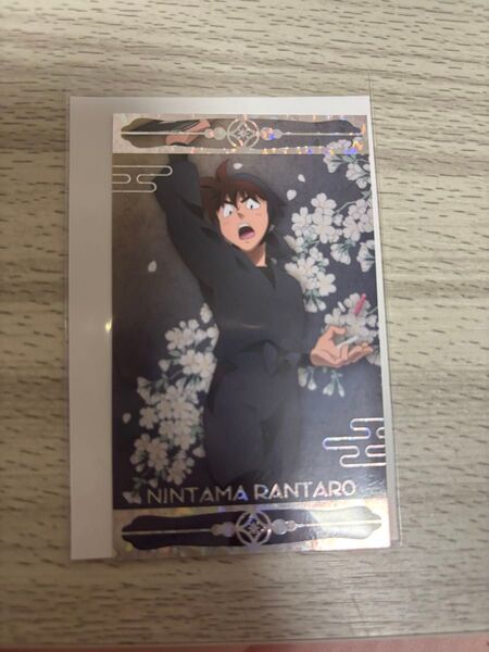 忍たま乱太郎 忍たま アニメイトカフェ アニカフェ 箔押しチケットカード 土井半助