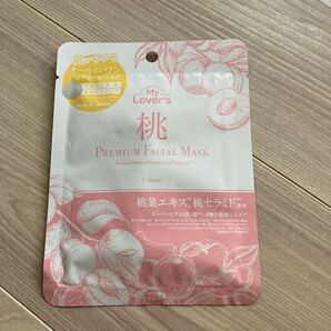 【日本製】My Lover's 桃のオールインワンフェイシャルマスク