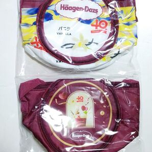 ハーゲンダッツ 40周年 オリジナル保冷バッグ バニラ 40周年 佐藤健 2種セット シナモロール