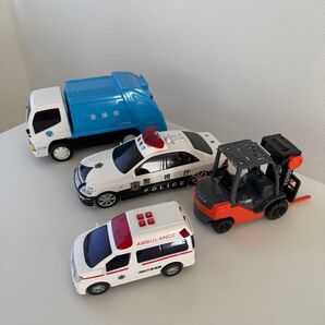 トイコー マルカ サウンドクラウンパトカー フリクション 清掃車