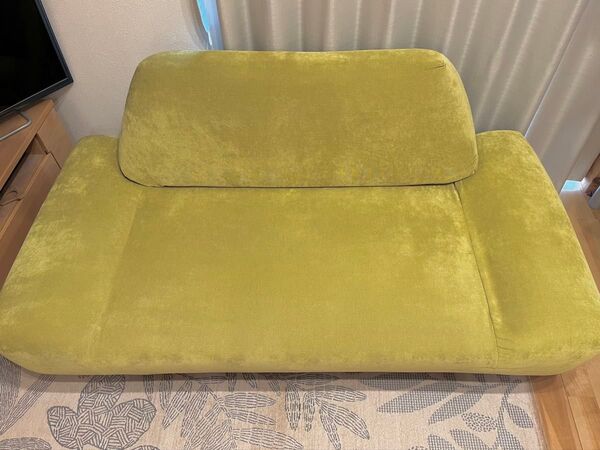 ソファー ソファ 椅子 二人 二人掛け sofa green 緑 黄緑 グリーン ORGA