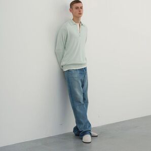 Auralee 25ss SELVEDGE FADED LIGHT DENIM WIDE PANTS サイズ3