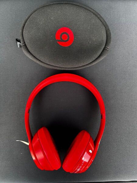 Beats Solo2 Wireless ヘッドホン レッド
