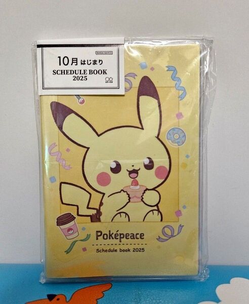 サンスター文具 ポケモン ポケピース 2025年 スケジュール帳 月間 B7 手帳