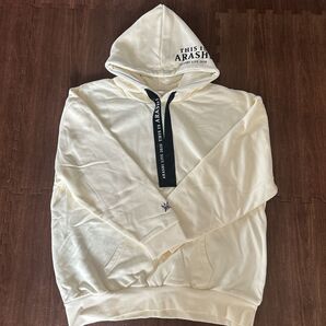 This is ARASHI LIVE 2020 ホワイトパーカー グッズ パーカー