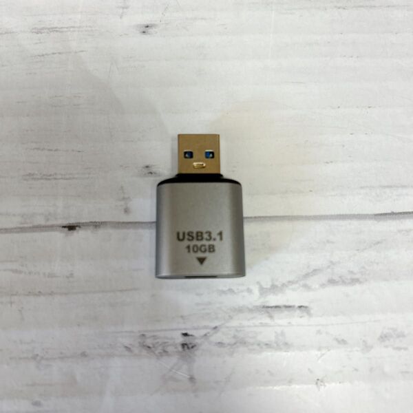 USB Type C 変換アダプタ USB 3.1 Type C メス to USB Type A 3.1 オス 変換 QC3.0