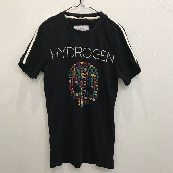 EI862 HYDROGEN 半袖tシャツ デザインtシャツ ウイメンズ S 黒 スカル Y2K