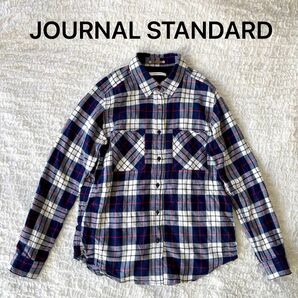 ☆再値下げ☆美品☆JOURNAL STANDARD☆チェック柄 長袖シャツ ネルシャツ