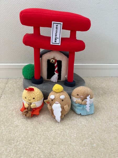 すみっコぐらし すみっコ神社 てのりぬいぐるみ巫女 すみ神 とんかつ