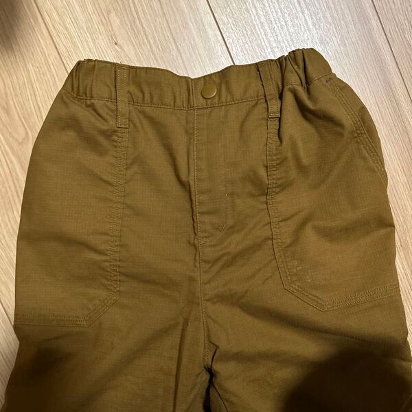 UNIQLO キッズ サイズ130 ストレッチウォームベイカーパンツ ブラウン