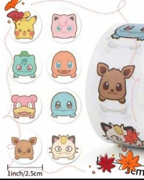 ロールシール ポケモンA 1ロール
